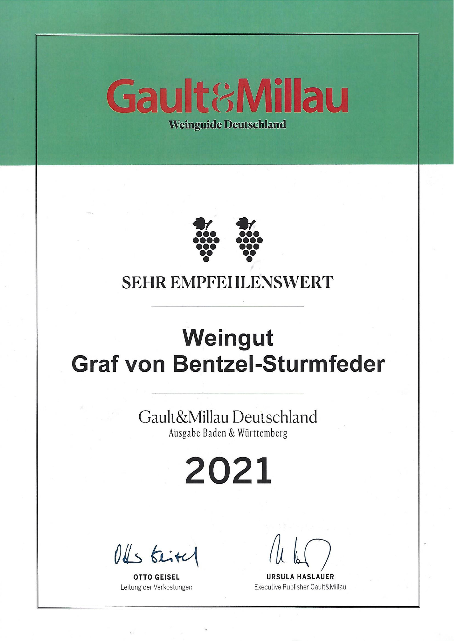 Gault&Millau Weinguide Deutschland 2021